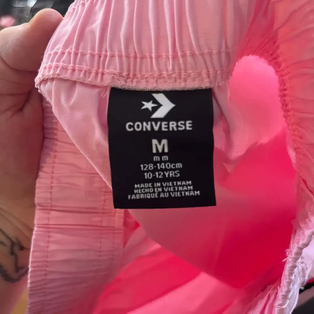 Converse Girls Pink Elastic Waist Skirt with Pockets - NWT